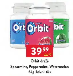 Qanto Orbit Spearmint, Peppermint, Watermelon nabídka
