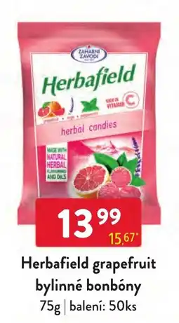 Qanto Herbafield grapefruit bylinné bonbóny nabídka