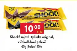 Qanto Shock! sojová tyčinka original nabídka