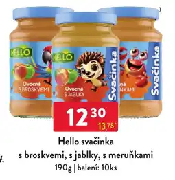 Qanto Hello svačinka nabídka