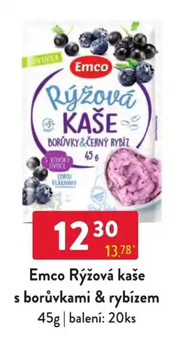 Qanto Emco rýžová kaše s borůvkami & rybízem nabídka