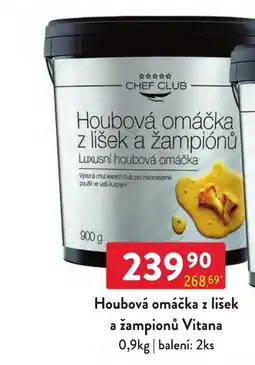 Qanto Houbová omáčka z lišek a žampionů Vitana nabídka
