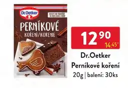 Qanto Dr.Oetker Perníkové koření nabídka