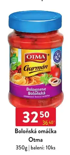 Qanto Otma boloňská omáčka nabídka