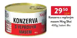 Qanto NingShai konzerva s vepřovým masem nabídka