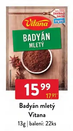 Qanto Vitana Badyán mletý nabídka