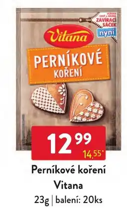 Qanto Vitana perníkové koření nabídka