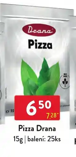Qanto Drana Pizza nabídka