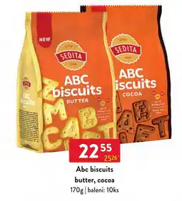 Qanto Sedita abc biscuits butter, cocoa nabídka