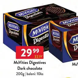 Qanto McVities Digestives Dark chocolate nabídka