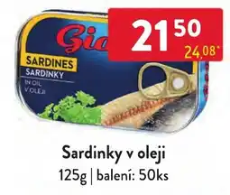 Qanto Gia sardinky v oleji nabídka