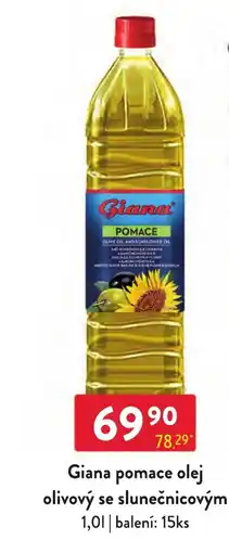 Qanto Giana pomace olej olivový se slunečnicovým nabídka