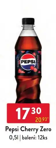 Qanto Pepsi Cherry Zero nabídka