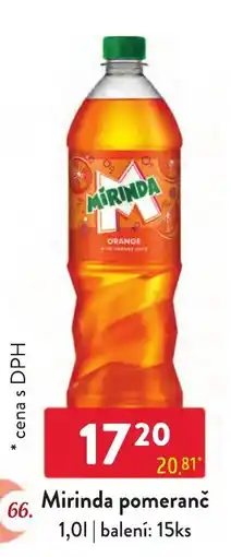 Qanto Mirinda pomeranč nabídka