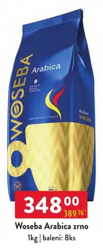 Qanto Woseba Arabica zrno nabídka