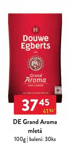 Qanto De grand aroma mletá nabídka