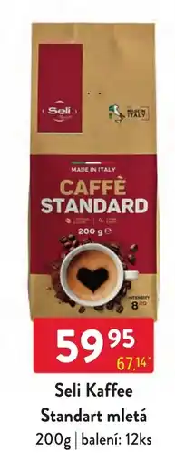 Qanto Seli Kaffee Standart mletá nabídka