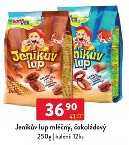 Qanto Bona vita Jeníkův lup mléčný, čokoládový nabídka