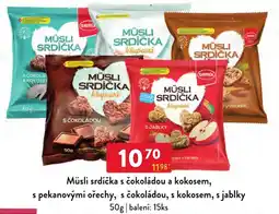 Qanto Semix müsli srdička nabídka