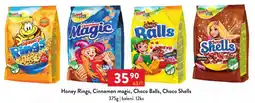 Qanto Bona vita honey rings, cinnamon magic, choco balls, choco shells nabídka