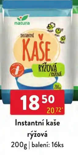 Qanto natura instantní kaše rýžová nabídka