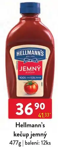 Qanto Hellmann's kečup jemný nabídka