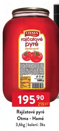 Qanto Otma rajčatové pyré nabídka