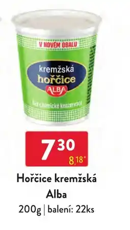 Qanto Alba hořčice kremžská nabídka