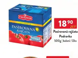 Qanto Podravka pasírovaná rajčata nabídka