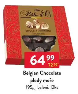 Qanto Porte d'Or belgické čokoládové plody moře nabídka