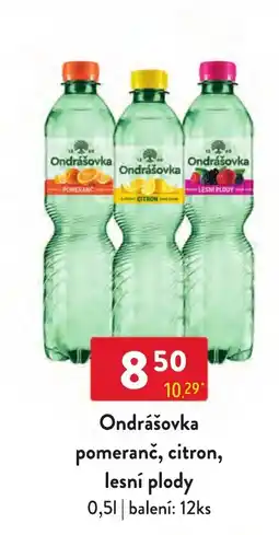 Qanto Ondrášovka pomeranč, citron, lesní plody nabídka