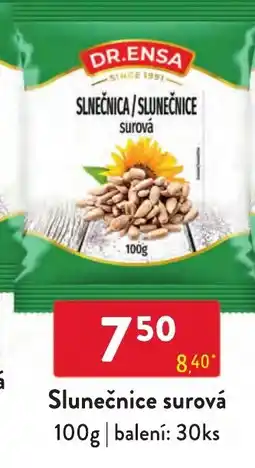 Qanto Dr. Ensa slunečnice surová nabídka
