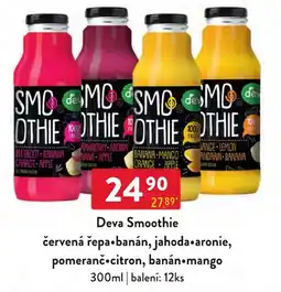 Qanto Dev Smoothie nabídka