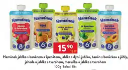 Qanto Hamánek jablko s banánem a špenátem nabídka
