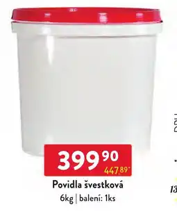 Qanto Povidla švestková nabídka
