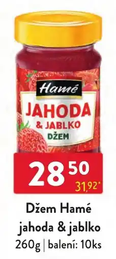 Qanto Hamé jahoda & jablko džem nabídka