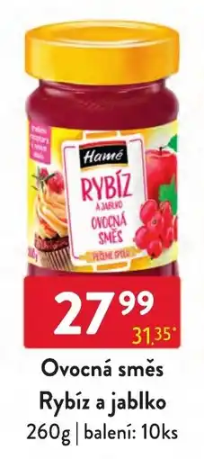 Qanto Hamé rybíz a jablko ovocná směs nabídka