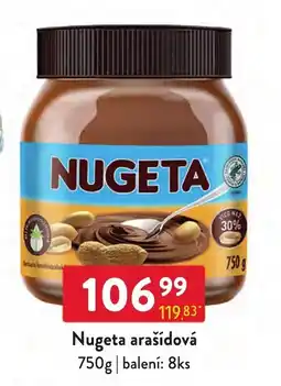 Qanto Nugeta arašídová nabídka