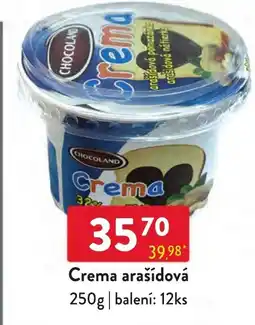 Qanto Chocoland crema arašidová nabídka
