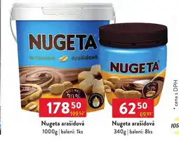Qanto Nugeta arašídová nabídka