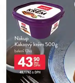 Qanto Nakup kakaový krém nabídka