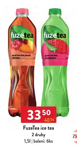 Qanto Fuzetea ice tea nabídka