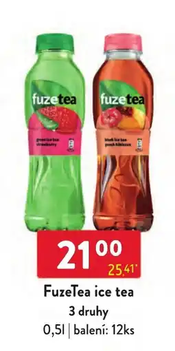 Qanto Fuzetea ice tea nabídka