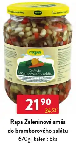 Qanto Rapa Zeleninová směs do bramborového salátu nabídka
