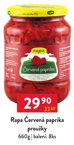 Qanto Rapa červená paprika nabídka