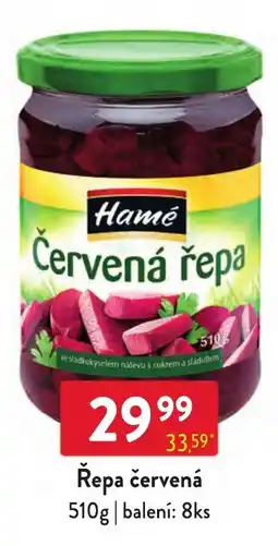 Qanto Hamé červená řepa nabídka