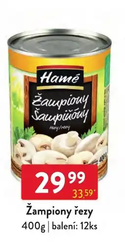 Qanto Hamé Žampiony řezy nabídka