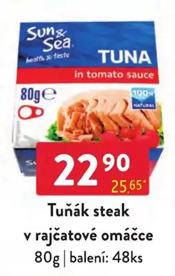 Qanto Sun & Sea Tuňák steak nabídka
