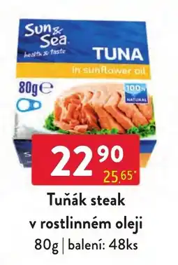 Qanto Sun & Sea Tuňák steak nabídka