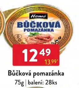 Qanto Hamé bůčková pomazánka nabídka